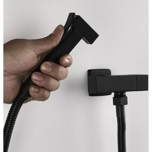 Handheld Toilet bidet sprayer set Kit Stainless Steel Hand Bidet faucet for Bathroom hand sprayer shower head self cleaning