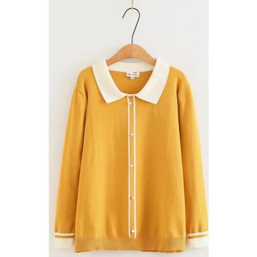 Elastic turndown collar pull loose women sweaters 2020 new winter autumn casual ladies knitted pullover tops female plus size