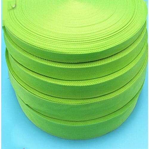 10meters green thickening PP webbing for bag packing webbing Nylon Webbing Tape Trimming Sewing material safety belt