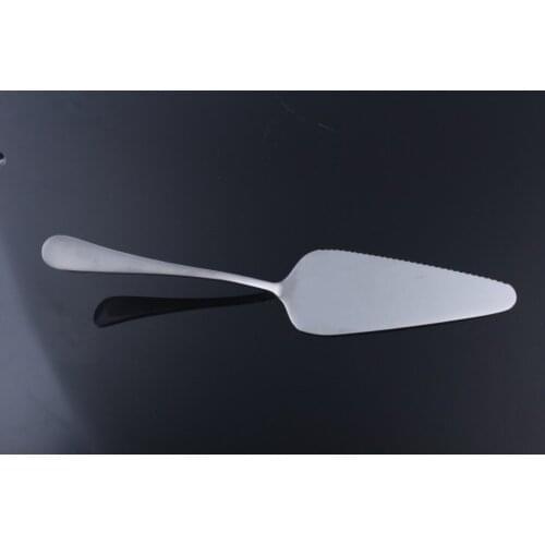 2 pcs/lot Exquisite Stainless Steel Dessert Fork Kitchen Snacks Cake Big Shovel Fruit Salad Tool KV 027