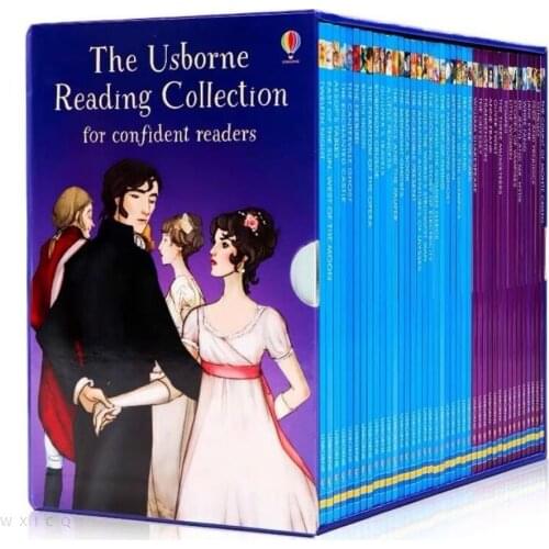 40 Books/set Usborne My third Reading collection library English Picture story books to help your child grow as a reader Libros