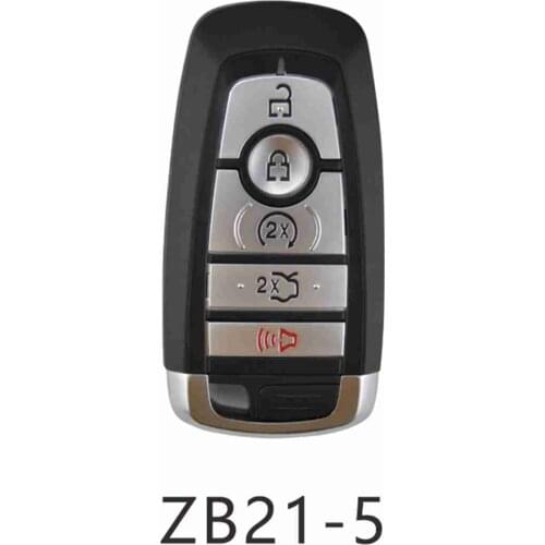 5pcs Smart Key Remote KDZB21-5 Original KEYDIY KD ZB Smart key ZB Series Remote Control for KD-X2 Key Programmer