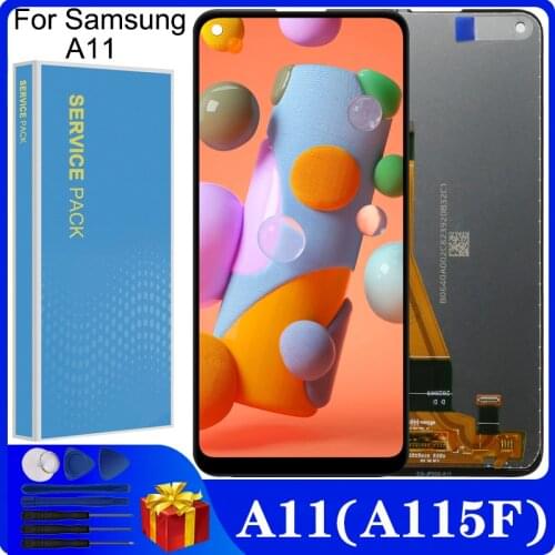 6.4'' A11 A115 LCD Display For Samsung Galaxy A11 A115 A115F LCD Display Touch Screen Digitizer Assembly Replacement