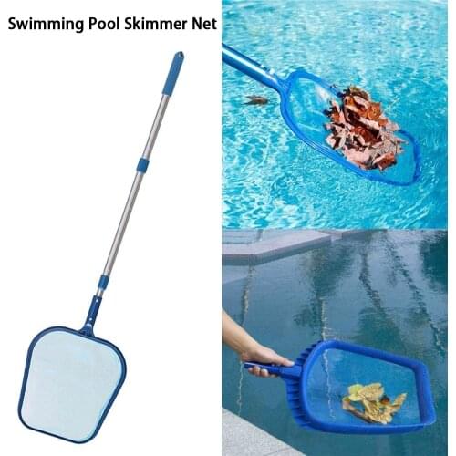 Leaf Skimmer Pool Net Professional Grade Mesh Pool Skimmer Net Bag Catcher Aquarium Cleaning Tool