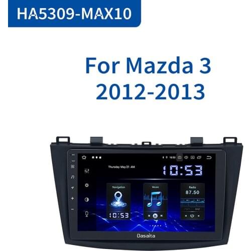 Dasaita 9" IPS Car Autoradio Android 10.0 for Mazda 3 GPS 2010 2011 2012 DSP Car Stereo Multimedia Navigation 1024*600 MAX10
