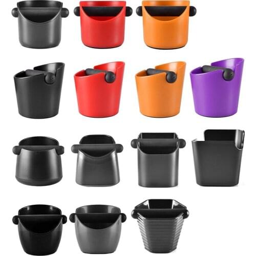 13x13x13mm coffee knocking barrel small powder grounds box slag tank coffee machine accessories coffee grounds barrel