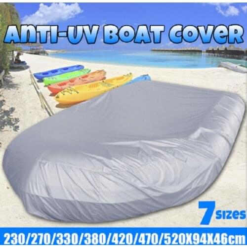 Kayaking Cover Rubber Boat Protective Cover Waterproof Dustproof and UV-Proof Inflatable Boat Cover