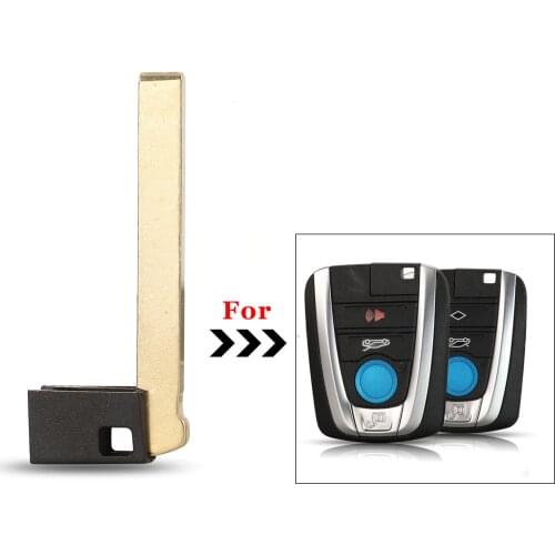 Jingyuqin For BMW i3 i8 Series 2014 2015 2016 2017 Remote Car Smart Key Keyless Emergency Insert Uncut Blade Blank