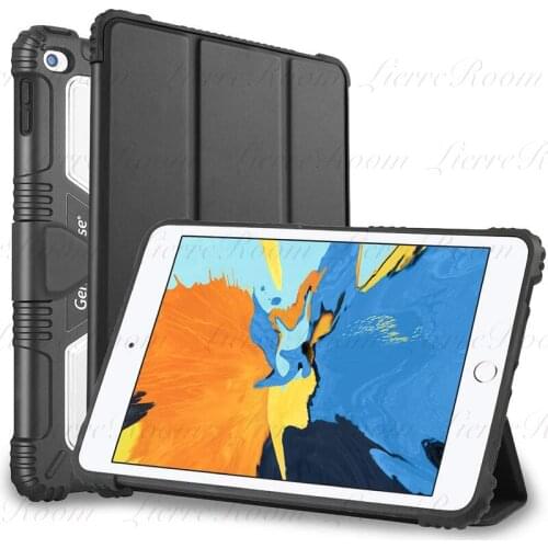 LierreRoom Multifunctional Flip Business Leather Case For IPad Mini4 Student Bracket Mini5 Tablet Anti-fall Protective Shell