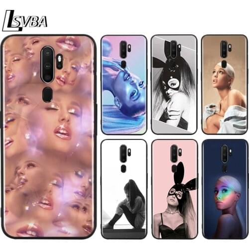 Black TPU Soft Cover Beauty Music Girl for OPPO A9 2020 Reno 10X ZOOM ACE 4 3 2 Z F Pro 4G 5G Phone Case