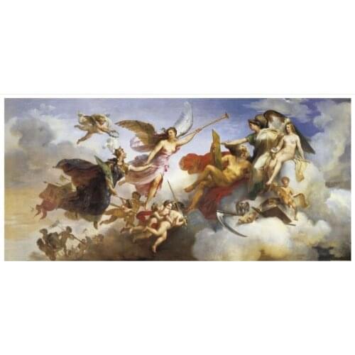 3D wall murals wallpaper custom picture mural wall paper Retro European mythological oil painting wall decor 3d room wallpaper