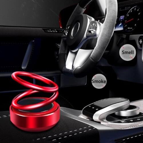 Car Air Freshener Perfume Dashboard Fresh Car Fragrance 360° Suspension Rotation Car-style Air Auto Aromatherapy Car Accessories