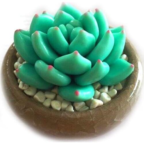 3d Vase Pots Ornaments Silicone Mold for Home Craft Decorations Candle Molds with Muti-meat Flower Moulds PRZY Aroma Stone 001