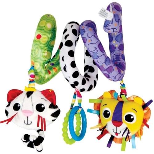 Lamaze Tomy Bed Spiral baby toy boys and girls snake toy