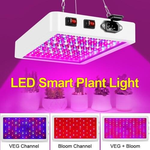 LED Grow Light Full Spectrum Waterproof Phytolamp 3000W 2835 Leds Chip Phyto Growth Lamp Plant Lighting for Indoor Plants