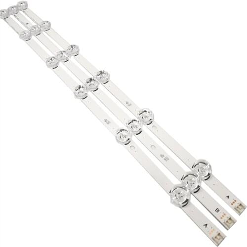 3PCS(2*A,1*B) 32inch LED strips for LG INNOTEK DRT 3.0 32"-A/B Type 6916L 1974A 1975A 2223A 2224A 6920L-0419D 0418D 590mm 6 LEDs