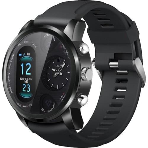 Reloges Inteligentes Hybrid Smart watch Japanese Quartz Movement Mechanical hands IPS LCD screen Message Display Call reminder