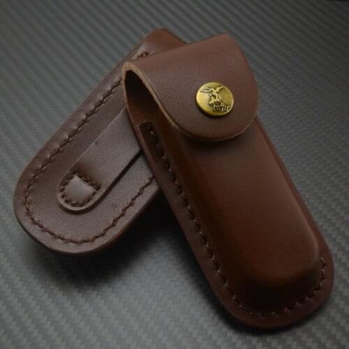 Packaging Holster Leather Knives Packaging Gift Wrap Leather Case Knife Folding Sheath