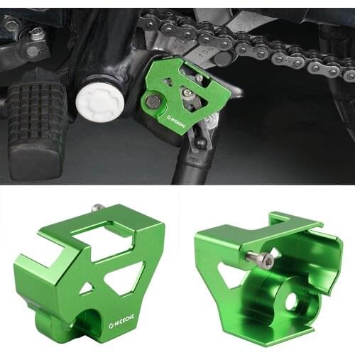 For Kawasaki KLR650 KLR 650 2008-2018 2009 2010 2011 2012 2013 2014 Sidestand Guard Side Stand Switch Protector Cover Cap