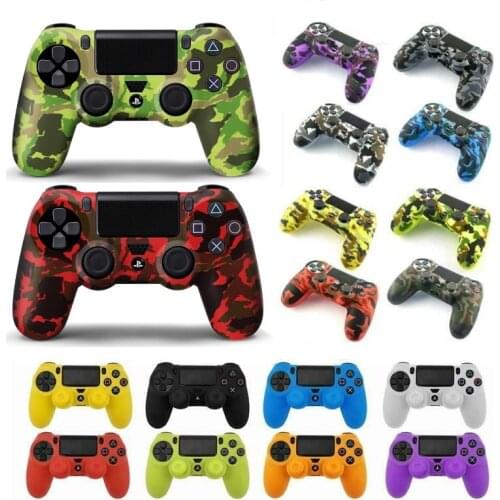 For SONY Playstation 4 PS4 Controller Protection Case Soft Silicone Gel Rubber Skin Cover For PS4 Pro Slim Gamepad