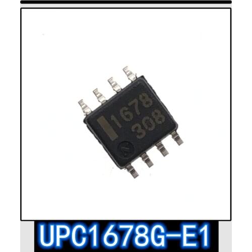 5PCS-50PCS Brand new original authentic UPC1678G-E1 SOP-8 UPC1678G SOP8 Code: 1678 Amplifier chip