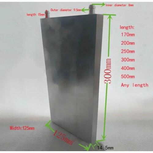 Aluminum water cooling block computer cpu radiator heat sink system parts computer cooling parts