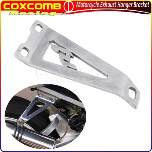 Motorcycle Aluminum Exhaust Hanger Bracket For Yamaha YZFR1 YZF R1 YZF-R1 98-05 Kawasaki ZX6R ZX9R Suzuki GSXR 600 750 1000