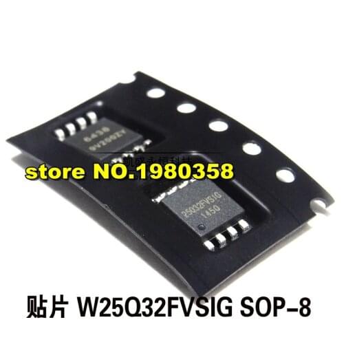 Free shipping 5pcs/lot w25q32 w25q32FVIG w25q32FVSSIG SOP8
