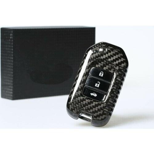 For Honda Civic XRV accord elysion carbon fibre Key Keyless Remote Entry Case Cover