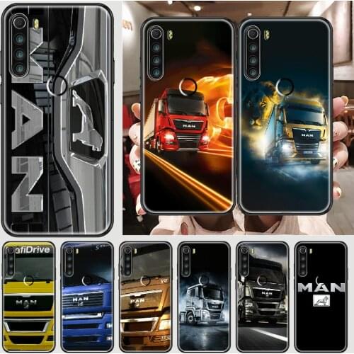 Man truck Phone case For Xiaomi Redmi Note 7 7A 8 8T 9 9A 9S K30 Pro Ultra black art funda trend coque tpu bumper pretty prime