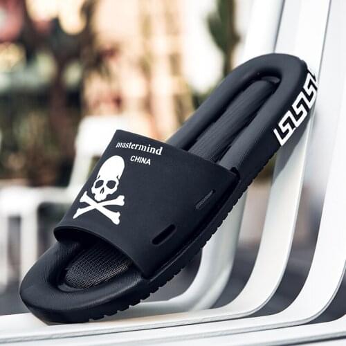 Wearleather Man beach mens men shoe man couple flip flops hot Male indoor massage for male flat 2020 bedroom slipers outdoor