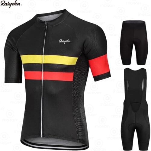 2021 New Ralvpha Breathable Short-sleeved Cycling Clothes Suit Mountain Bike Outdoor Sports Bike Professional Triathlon Ciclismo