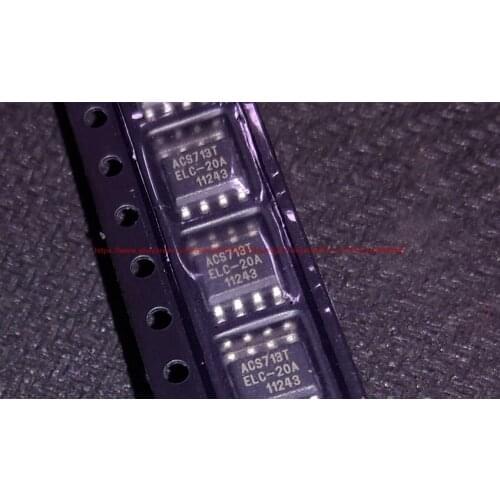 New original genuine ACS713ELCTR-20A-T chip, Holzer effect, current sensor