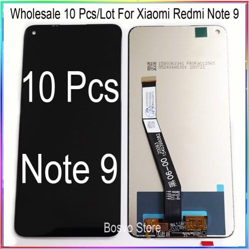 Wholesale 10 Pcs/Lot For Xiaomi Redmi Note 9 LCD screen display with touch assembly for Redmi Note9