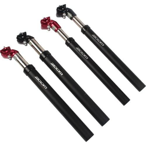 Suspension Bike Seatpost Shock Absorber Seat Pole MTB Bike Seat Tube 31.6x350mm / 27.2x350mm Bike Seat Post