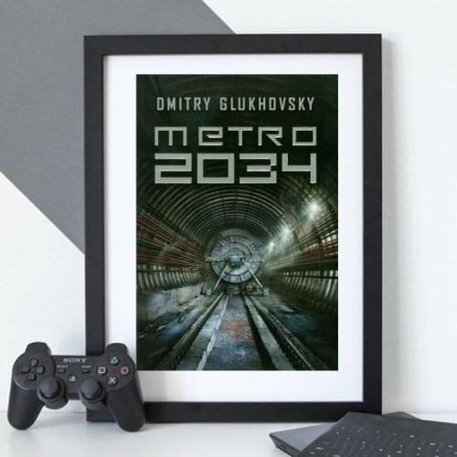 Metro 2034 Posters Game Canvas Painting Artworks Last Light Redux on Steam Prints on Wall Art Picture For Living Room Home Decor