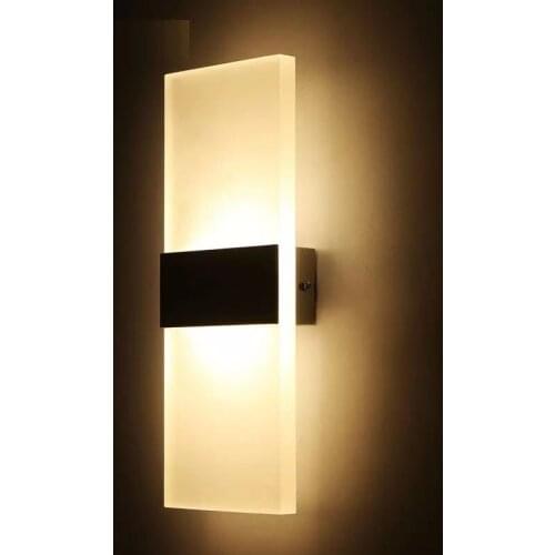 LED wall light AC110V220V indoor lighting home bedroom bedside lamp living room kitchen balcony aisle corridor mirror front lamp