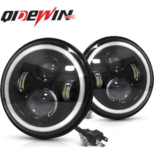 LED headlights for cars, LED lights for horse herders, LED lights for motorcycles, 7-inch lights for horse herders