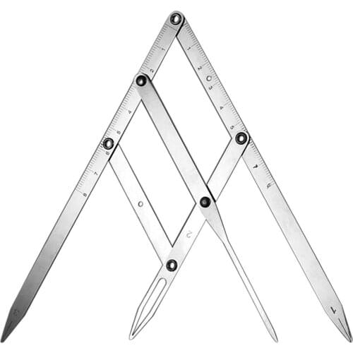 Eyebrow Balance Caliper Precise, Eye Brow Template Microblading Measurement Ruler