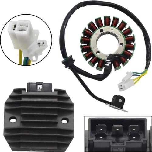 Motorcycle Voltage Regulator Rectifier+Magneto Stator Coil For Yamaha moto YP250 Majesty 5GM-81410-00 4JH-81960-01 5GM-81410-01