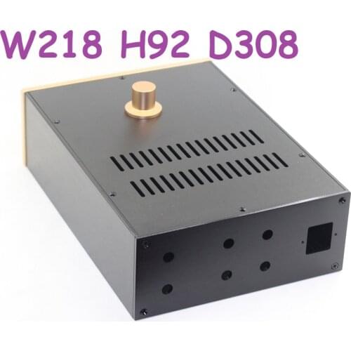 Size D308 W218 H92 Size All Aluminum Pure Rear Tube Power Box Decoding Shell WA125