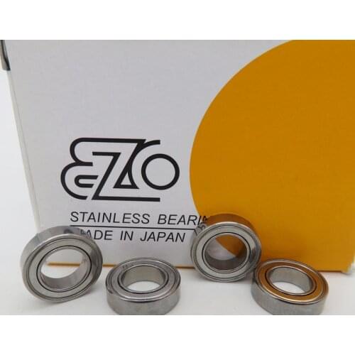 10pcs/50pcs Japan EZO stainless steel bearing SMR148ZZ 8*14*4mm DDL-1480ZZ high speed miniature ball bearings 8x14x4