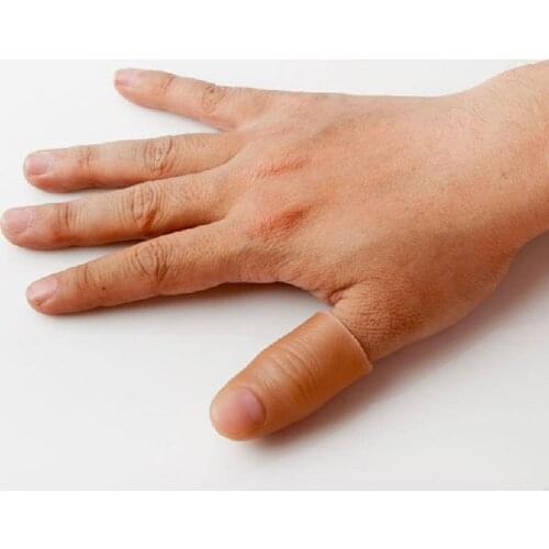 3pcs/set 2020 New Cute Funny Scarf Disappear Imulation Finger Magic Props Tricks Stage Perfrom