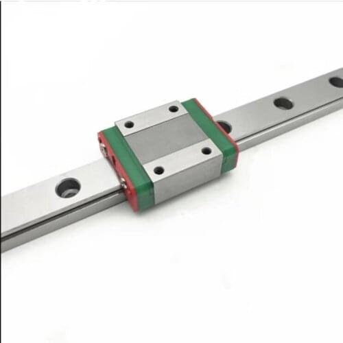 Free shipping 3D print parts cnc Kossel Mini MGN12 12mm miniature linear rail slide 1pcs L-300mm rail+1pcs MGN12H carriage