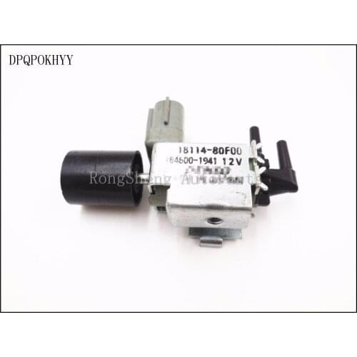 DPQPOKHYY Vacuum Solenoid Valve 18114-80F00 184600-1941 For 96-98 Suzuki Sidekick Esteem Tracker