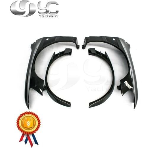 Carbon Fiber Fender Kit Fit For 01-07 Lancer Evolution 7-9 EVO 7 8 9 VTX Cyber Version Style Front Fender w/ +20mm Fender Flare