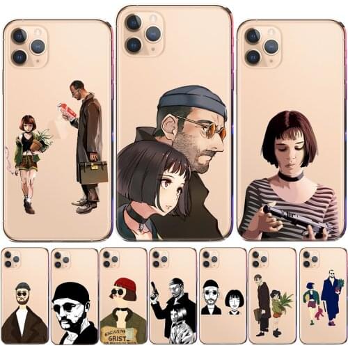 Leon Matilda Natalie Portman Movie Poster Soft Silicone Phone Case For iPhone 12 Mini 11 Pro Max X XS XR 6 6S 7 8 Plus 5 5S SE
