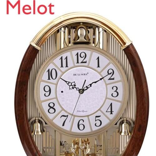 Wall Clock Living Room Large Modern Simple Clock Personality Creative Fashion Atmospheric Clock Pocket Watch
