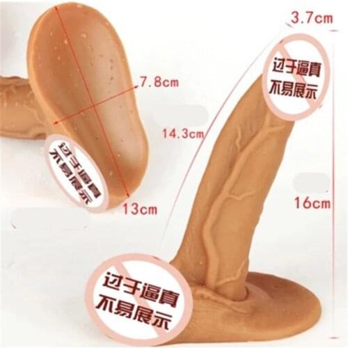 NEW temptation Skin feeling Realistic Dildo soft material Huge Big Penis With Suction Cup Sex Toys for Woman Female Masturbation