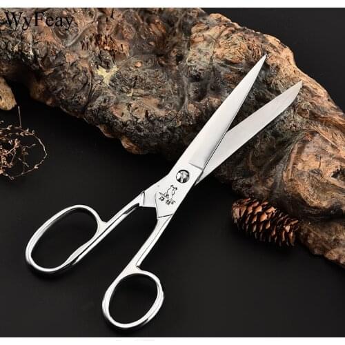 6" 7" Senior Stainless Steel Professional Tailor Scissors Leather Sewing Scissors Sewing Shears Fabric Cutter Embroidery Thread